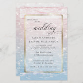 Budget Shimmering Waters Pink Beach Wedding (Voorkant / Achterkant)