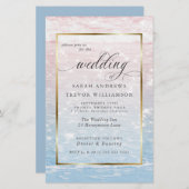 Budget Shimmering Waters Pink Beach Wedding (Voorkant / Achterkant)