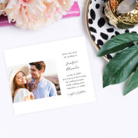 Budget Side Photo Calligraphy Wedding