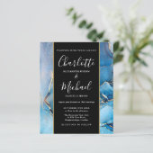 Budget Signature Script Blauwe Agaat Huwelijksuitn (Staand voorkant)