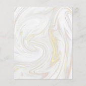 Budget Signature Script Marmeren Trouw Uitnodiging (Achterkant)