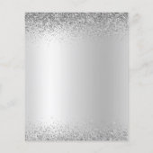 Budget Silver Black 2023 Graduation Party Glitter (Achterkant)