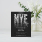 Budget Silver Disco Glitter New Years Eve Party (Staand voorkant)