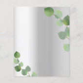 Budget Silver Eucalyptus bruiloft (Achterkant)