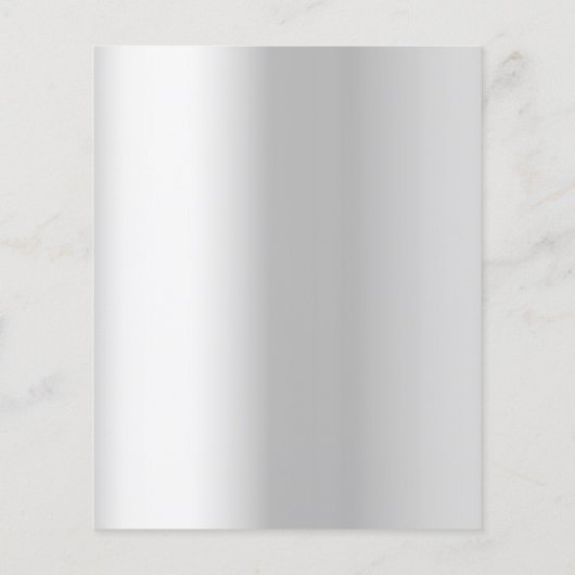 Budget Silver Eucalyptus trouwuitnodiging (Achterkant)