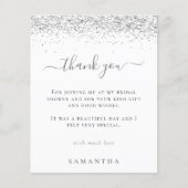 Budget Silver Glitter Photo Vrijgezellenfeest Beda (Voorkant)