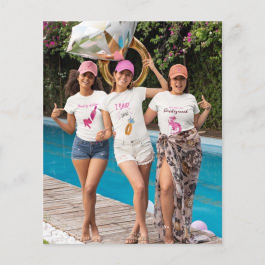 Budget Silver Glitter Photo Vrijgezellenfeest Beda (Achterkant)