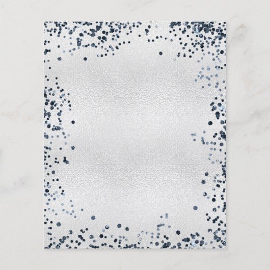 Budget Silvy Blue bruiloft (Achterkant)