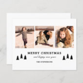 Budget Simple 3 Photo Holiday (Voorkant / Achterkant)