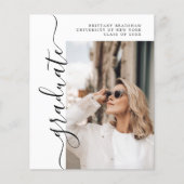 Budget Simple Afstuderen Chic Photo Afstuderen Car (Voorkant)