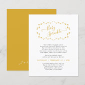 Budget Simple Botanical Baby Sprinkle PAPER (Voorkant / Achterkant)