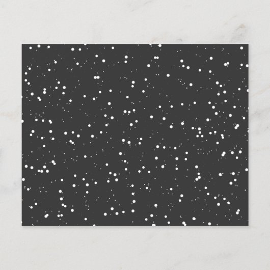 Budget Simple Collage Snowy Kerstfeestdag Flyer (Achterkant)