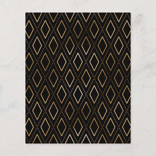 Budget Simple Gold Photo Afstuderen Hartelijk dank (Achterkant)