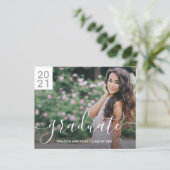 Budget Simple Modern 2 Photo Afstuderen (Staand voorkant)