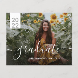 Budget Simple Moderne 2 Photo Afstuderen kondigt a