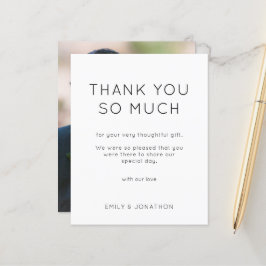 Budget Simple Photo Weddenschap Black White Hartel