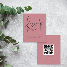 Budget Simple QR Code Script Weddenroze RSVP