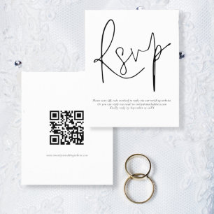 Budget Simple QR Code Script Weduwend RSVP