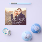 Budget Simple Save the Date Photo Notice Flyer (Enkel)