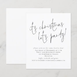 Budget Simple Script voor kerstmis