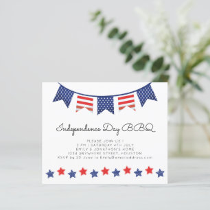Budget Simple Stars Bunting 4 juli BBQ nodigt uit