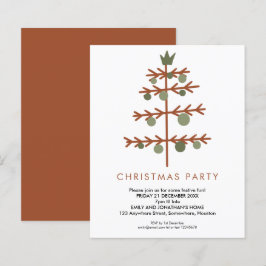 Budget Simple Tree-kerstparty uitgenodigd