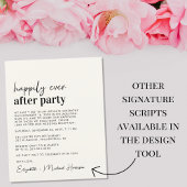 Budget Simple Weddenschap Reception Cream Uitnodig