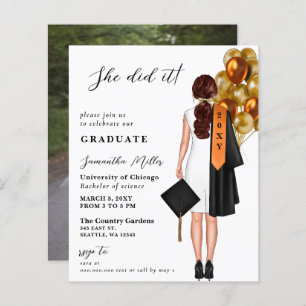 Budget Sinaasappel Eenvoudige foto Ze deed het Afs