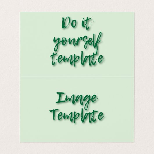 Budget Sjabloon Fab Cool Visitekaartje (Binnenkant ongevouwen)