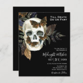 BUDGET Skull Ferns tot de dood ons deel doet (Voorkant / Achterkant)