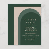 BUDGET Smaragdgroene Bruiloft Met Veel Glans (Voorkant)