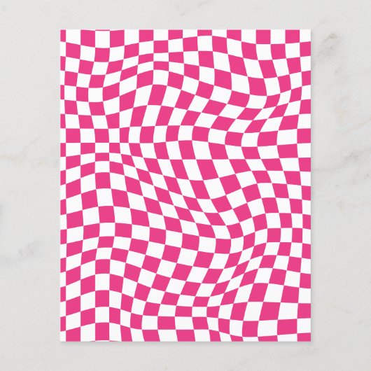 Budget Smile Face Roze Sinaasappel Wavy Verjaardag (Achterkant)