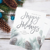 Budget Sneeuwpin & Leaf Prettige feestdagen