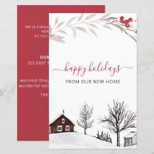 Budget Sneeuwscène Nieuw huis Weve verplaatst vaka