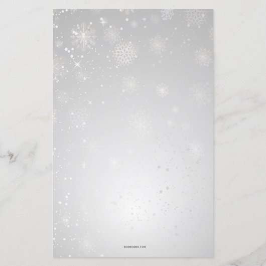 Budget Sneeuwvlok Is Op Weg Jongens Baby Shower (Achterkant)