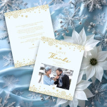 Budget Snowflakes First Merry Christmas Fake Gold