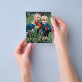 Budget Snowflakes Light & Photo (s) Holiday - Vert Flyer (Hand)