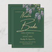 BUDGET Spaans All-in1 WISTERIA Goud Groen BODA (Voorkant / Achterkant)