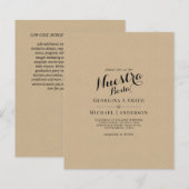 BUDGET Spaans huwelijk Bilingual Boda Wedding (Voorkant / Achterkant)