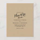 BUDGET Spaans huwelijk Bilingual Boda Wedding (Voorkant)