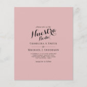 BUDGET Spaanse Trouwfeest Tweetalige Boda Trouwfol Flyer (Voorkant)