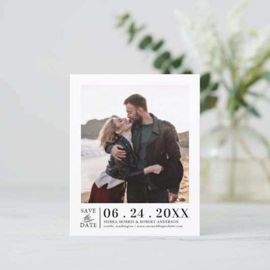 Budget sparen de Datum Gemakkelijke Verticale Foto (Staand voorkant)