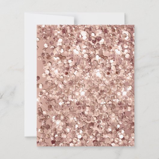 Budget Sparkle 13e Verjaardag Roos Gold Party (Achterkant)