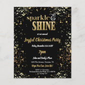 Budget Sparkle Shine Gold Black-kerstfeest (Voorkant)