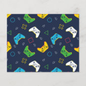 Budget spel op niveau Video Game Boy Verjaardagsfe (Achterkant)