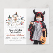 Budget Spooktacular Halloween Foto Verjaardagsfees (Voorkant)