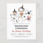 Budget Spooktacular Halloween Ghost Verjaardagsfee (Voorkant)
