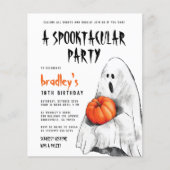 Budget Spooktacular Party Halloween Ghost Birthday (Voorkant)