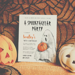 Budget Spooktacular Party Halloween Ghost Birthday