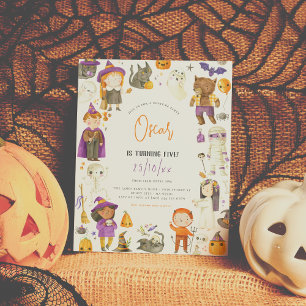 Budget Spooky Boy Costume Halloween Birthday Party